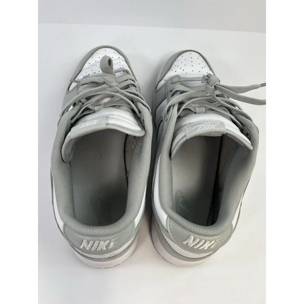 Nike Dunk Low Retro White Grey Fog Men's Size 12 Sneakers Shoes DD1391-103